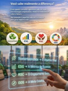 Simplificando: Sustentabilidade, ESG, RSC e ODS