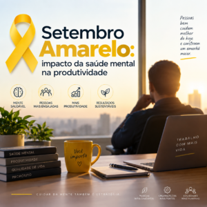Setembro Amarelo: impacto da saúde mental na produtividade